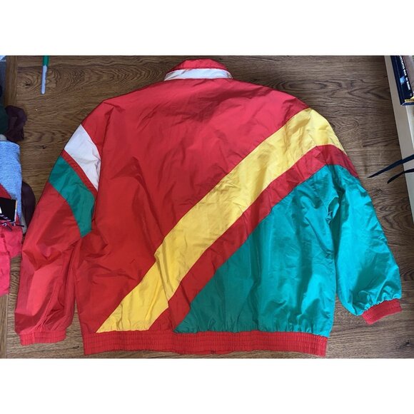 Vintage Terry Labonte Kellogg's Corn Flakes Racing Windbreaker Jacket XXL - Picture 6 of 6